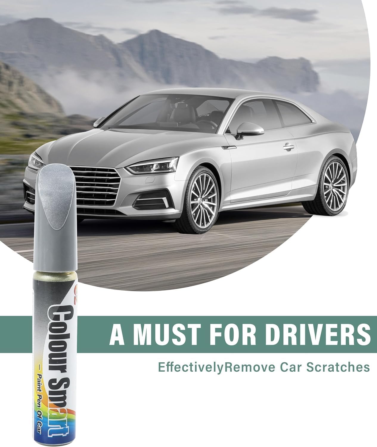 KASHTKAPI Car Scratch Remover Touch Up Paint Pen Automotive Car Paint Pen Scratch Repair for Deep Scratches Special-Purpose (GREY) - Image 6 thumbnail