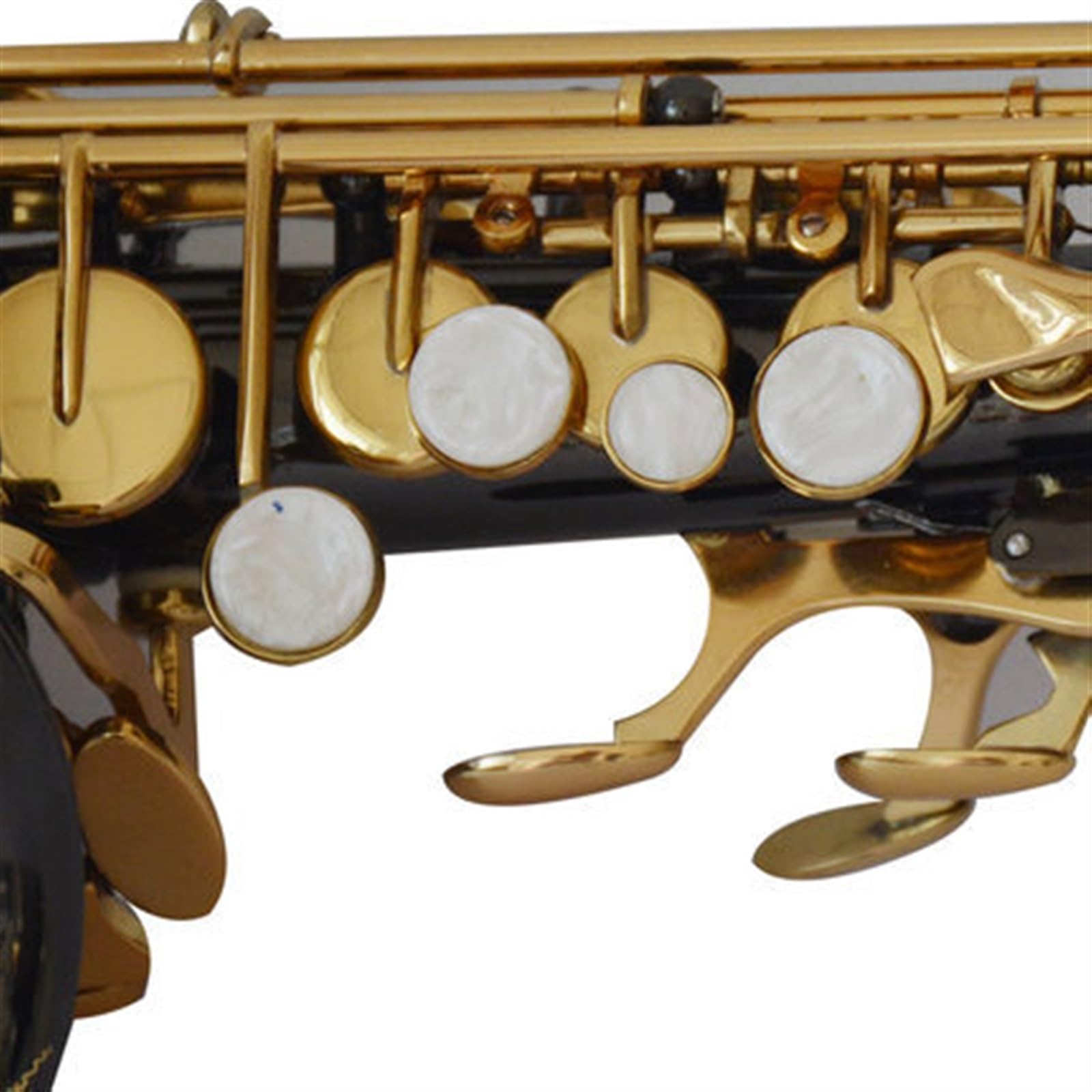 Saksofon Profesjonalny saksofon B płaski saksofon sopranowy mały saksofon sopranowy instrument z czarnego złota