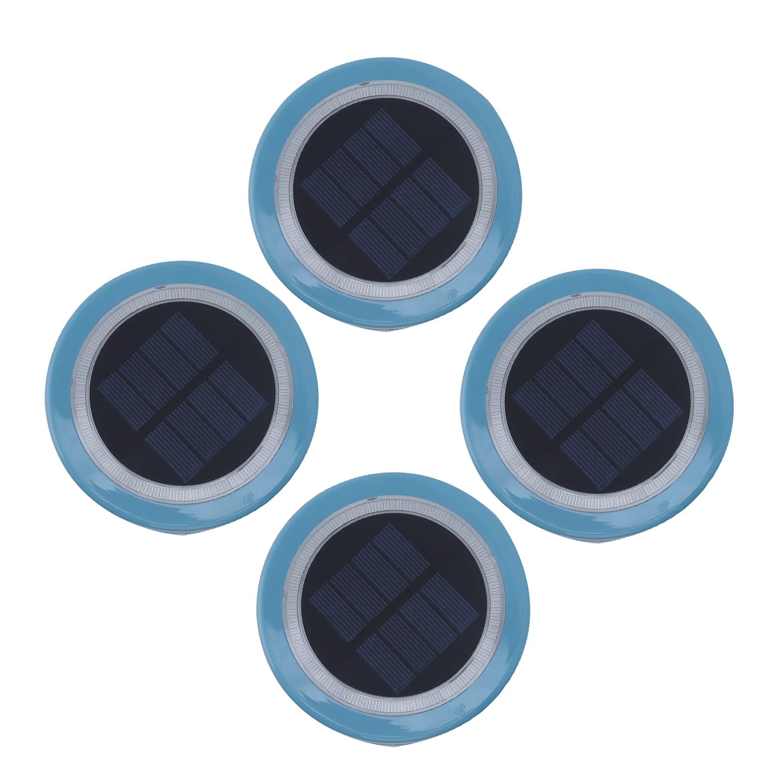 Schwimmbadzubehör – 4 Solar-Schwimmleuchten für Pool und Teich – helles Licht und energiesparende Funktion