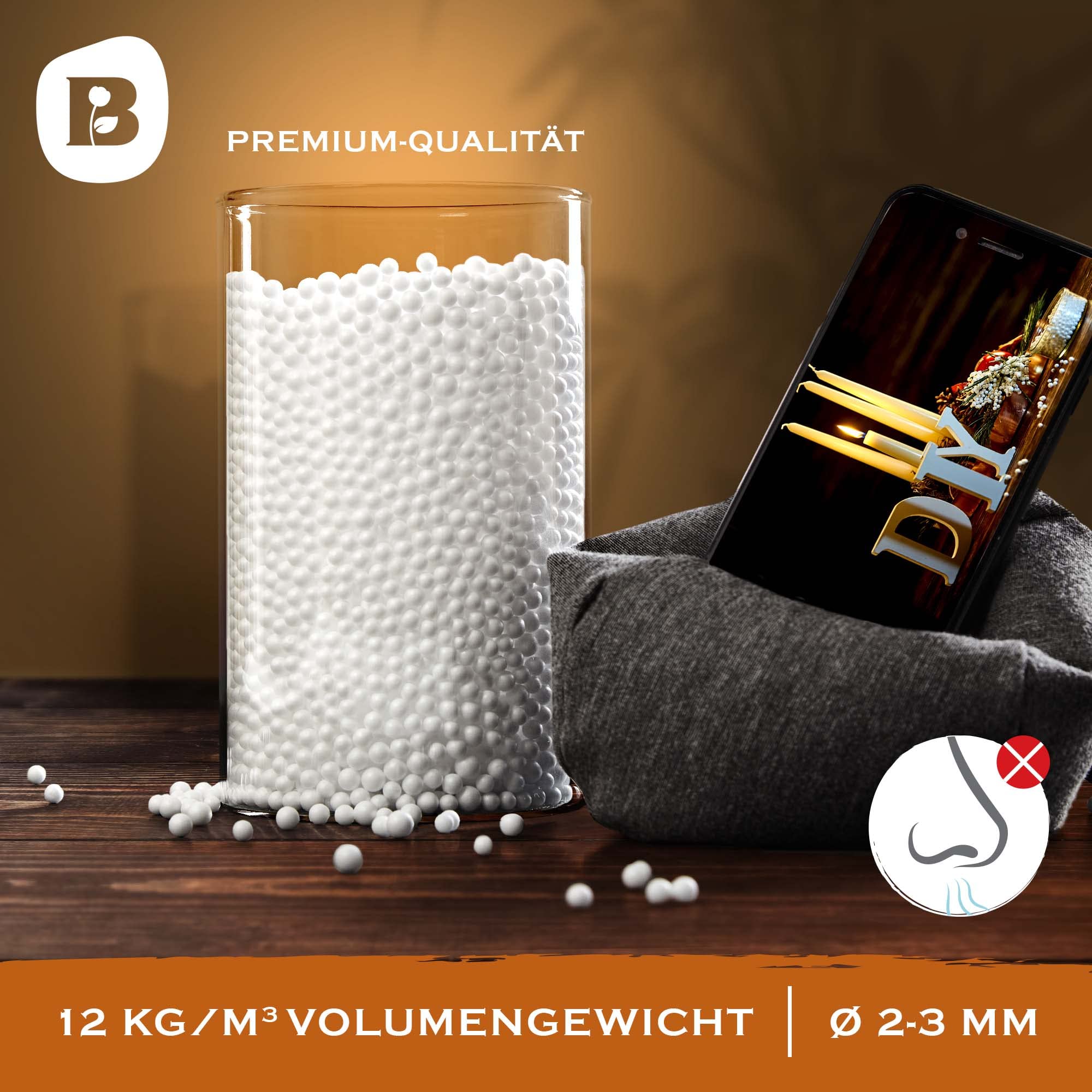 Billes de Polystyrène 350L - Remplissage pour Coussin, Pouf et Emballage