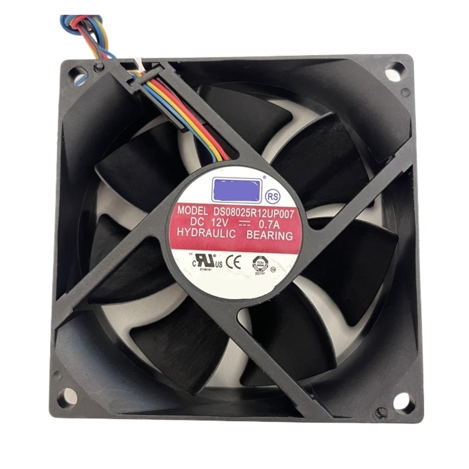 KNIUWMBMH DS08025R12UP007 12V 0. 7 A 8025 8CM 4-pin Cooling Fan