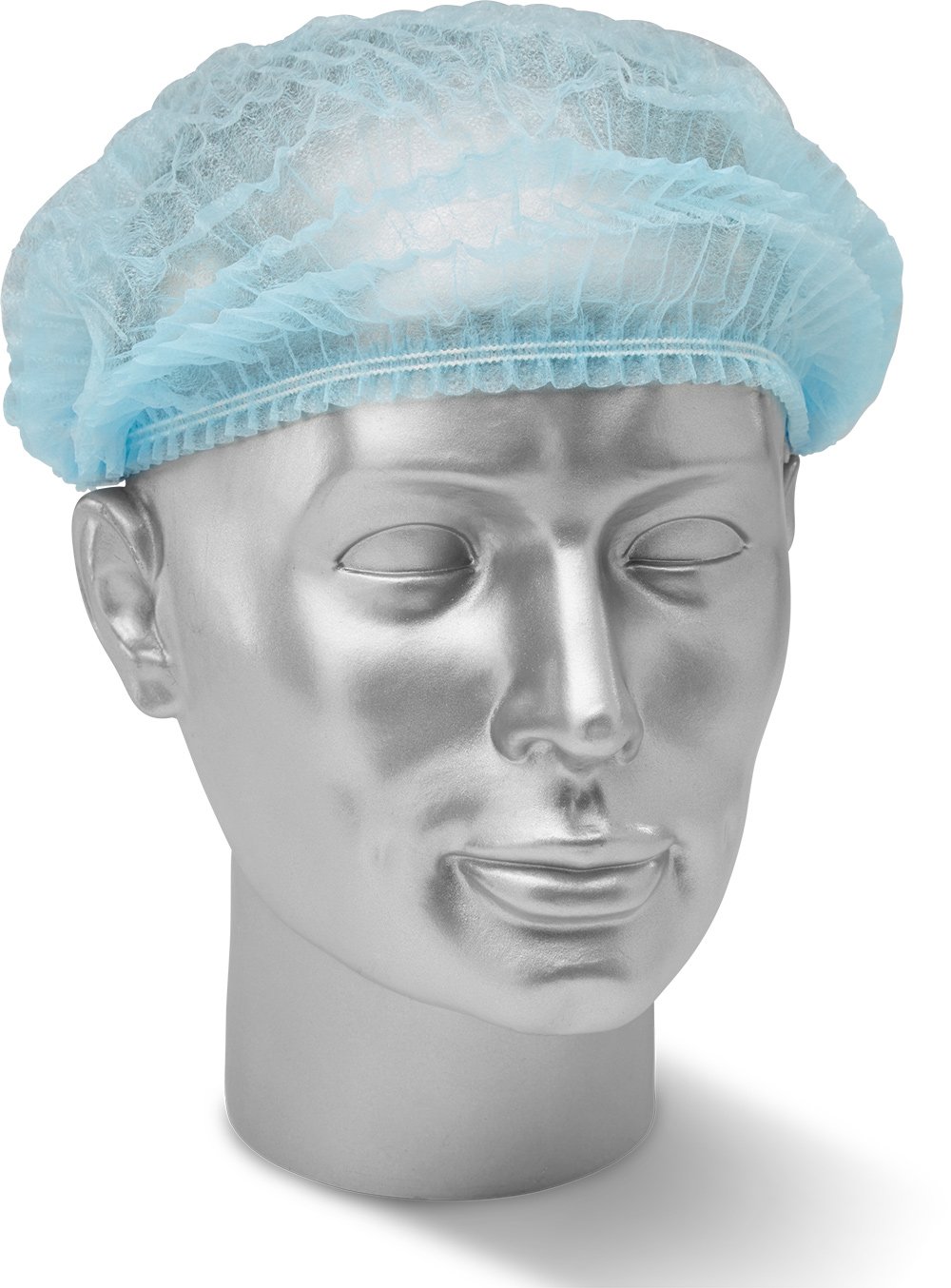 Cuffia monouso, colore: azzurro