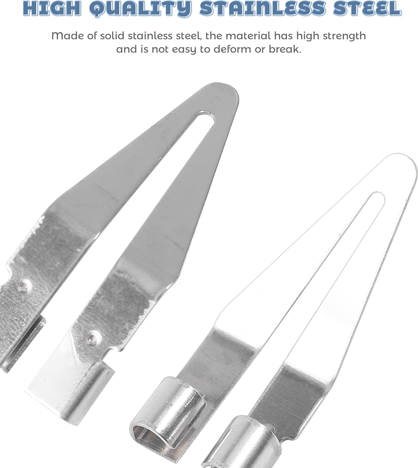 Plastic Smoothing Tip,Car Accessories Plastic Welder Soldering Tip Smooth Head Replacement,Stainless Steel Triangle Point Scrapper Smoother,Can be Applied to Car Bumpers,Kayaks and others