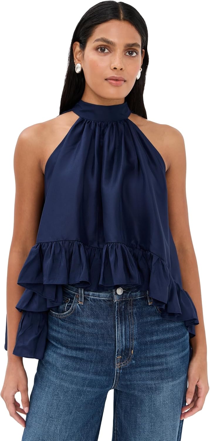 Azeeza Women’s Plath Silk Top Azeeza Women’s Plath Silk Top