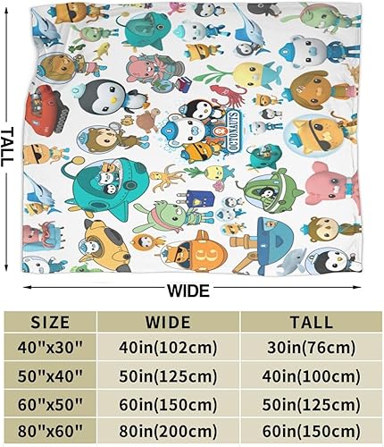 Miniatura 4 de Manta de franela polar para todas las estaciones, peso ligero, para sala de estardormitorio, manta cálida de 60 x 50 pulgadas.