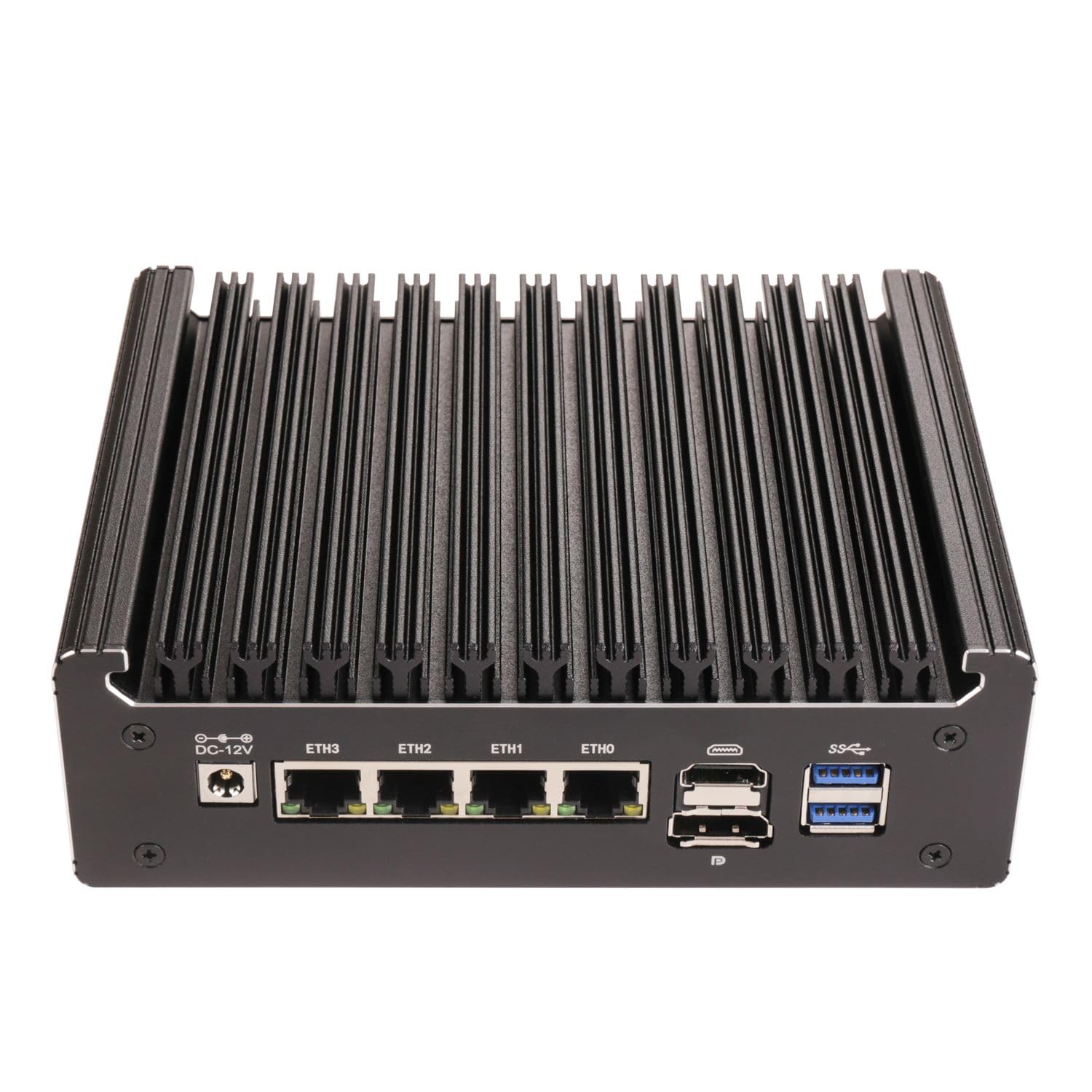 N150 Firewall Micro Appliance, Mini PC, Nano Computadora, Router Compatible con Pfsense OPNsense 32G RAM 1T SSD, 4 x i226-V RJ45 Console AES-NI — view 6