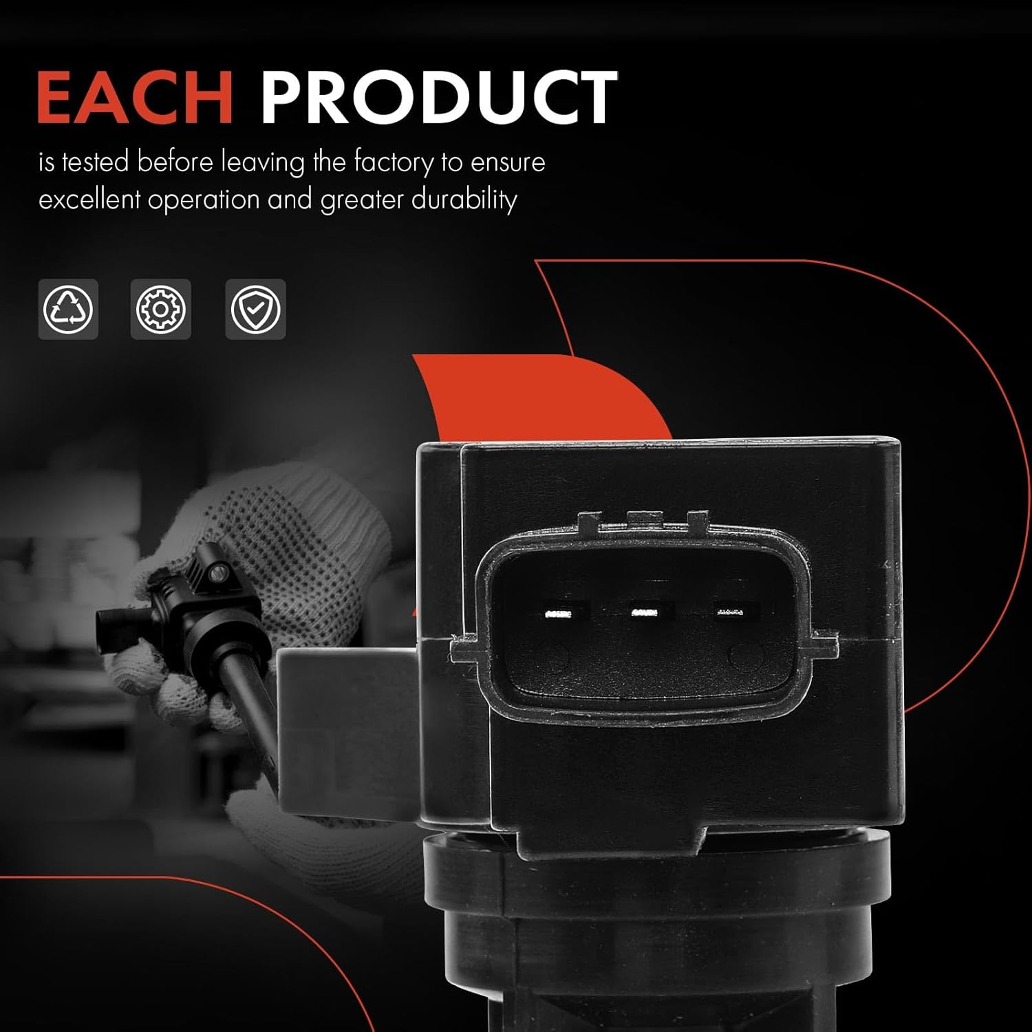 A-Premium Ignition Coil Pack Compatible with Mazda 5 2006 2007 L4 2.3L 4-PC Set