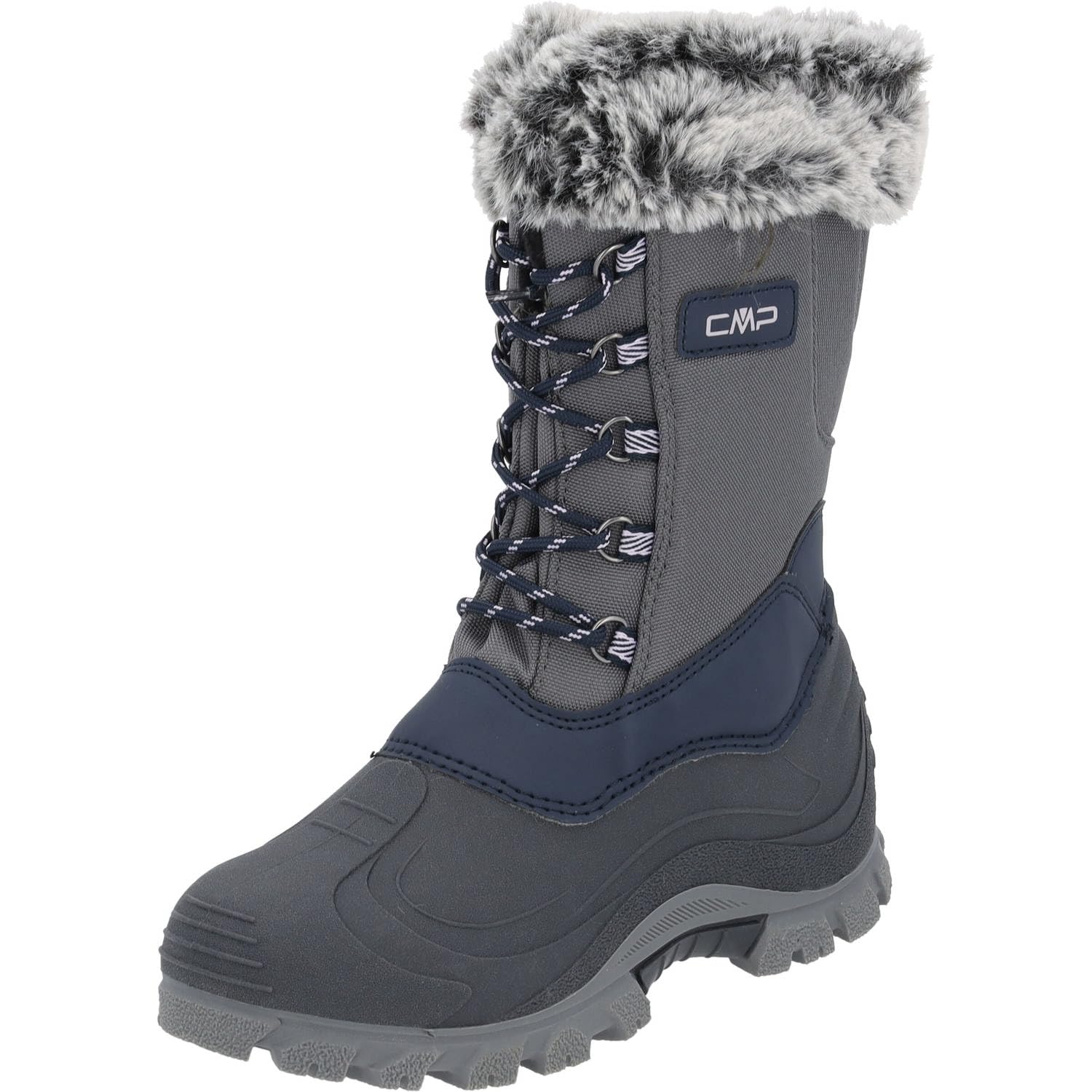 CMP Girl Magdalena Snow Boots, Graffite, 6.5 UK