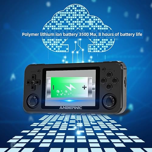 Miniatura 6 de RG353P Consola de juegos portátil RG353P consola de juegos retro RG353P consola de juegos portátil Linux y Android Dual OS 3.5 "Pantalla IPS 64G TF