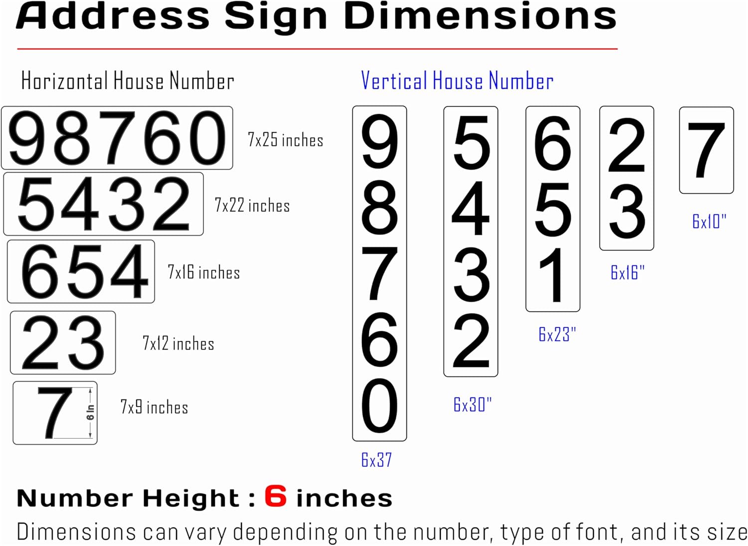 Custom 3D Backlit Outdoor House Numbers - Modern Illuminated Address Number Signs with Vertical or Horizontal Backing Board for Enhanced Visibility