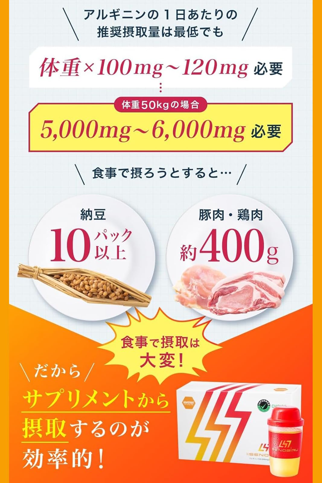 Amazon | DR.SENOBIRU セノビル サプリ 子供 成長期 サプリメント