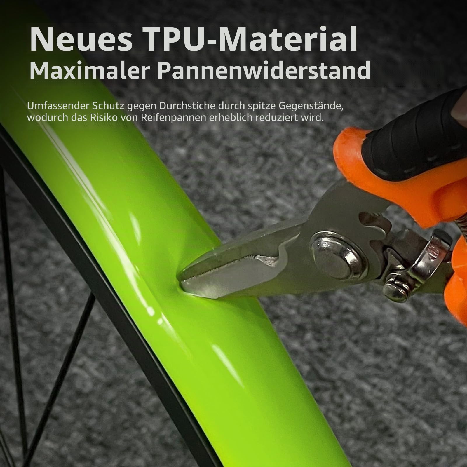1/2/4 PCS TPU Schlauch Gravel Ultraleichter 50g, Gravel 700C x 32-47-622 & MTB 29 Zoll,TPU Fahrradschläuche -Presta Ventil 45/60mm