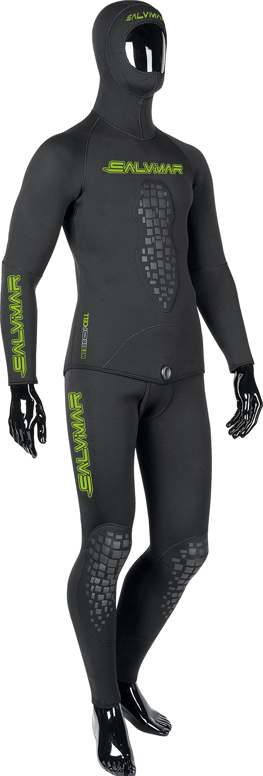 SALVIMAR Wet Drop Cell 5.5mm Jumpsuit - Black : Amazon.com.be  