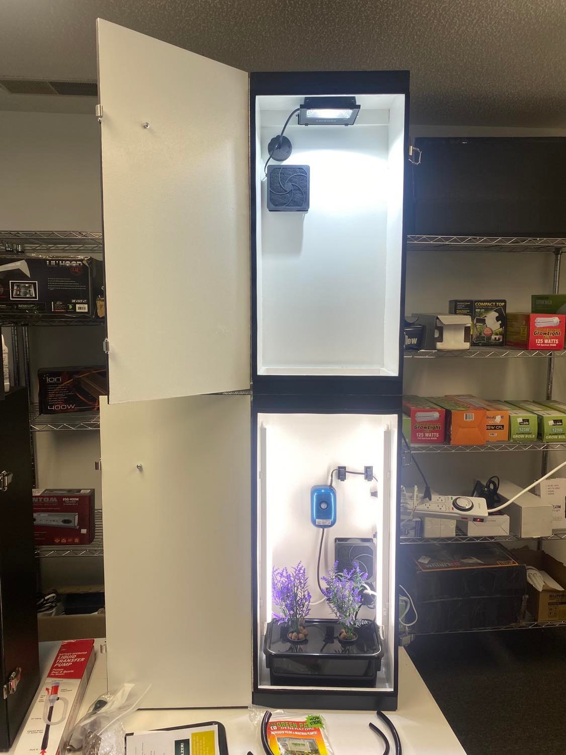 Watch Cash Crop Hydroponics Grow Box System Demo Video on Amazon Live