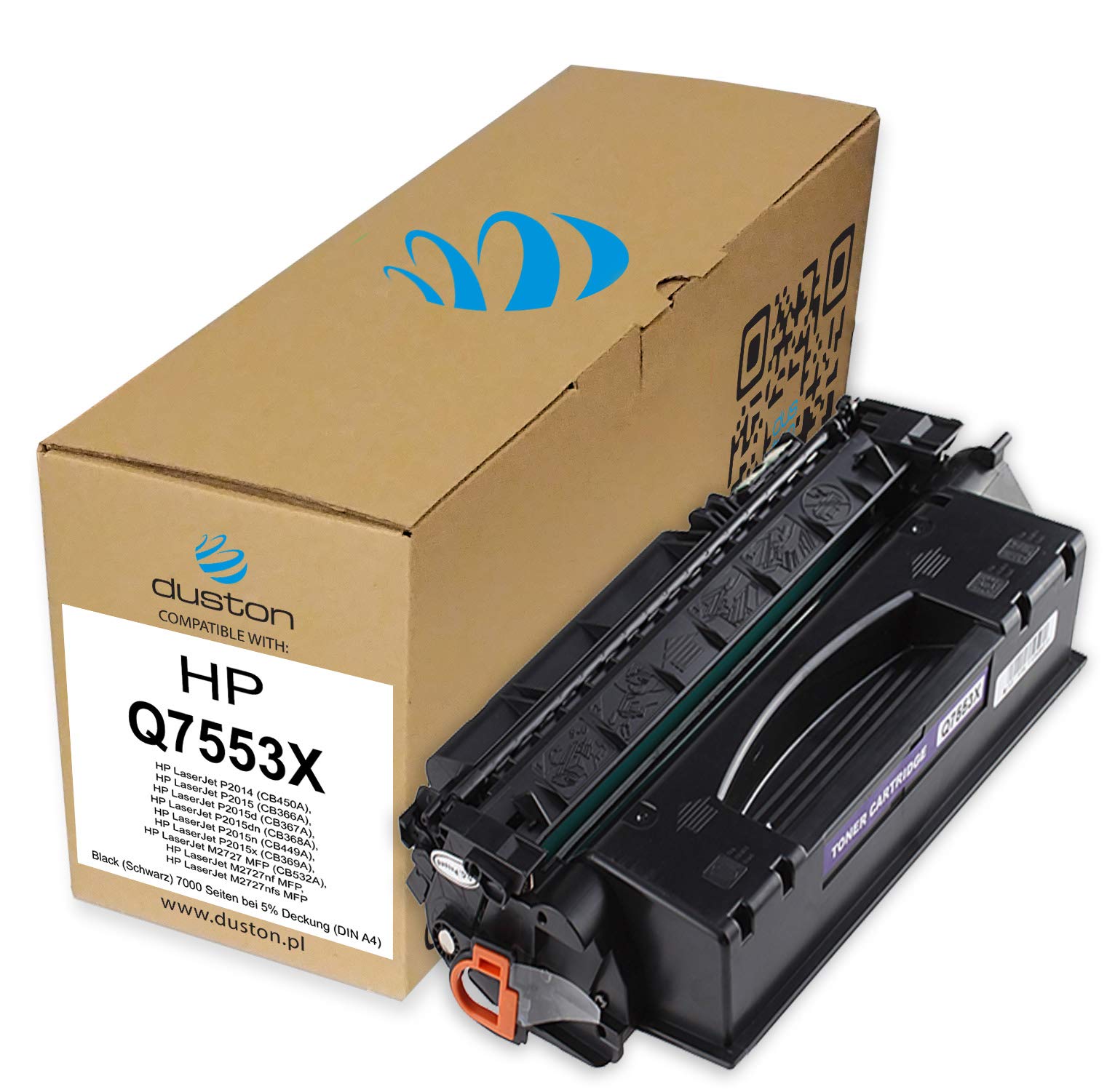 Toner für HP Q7553X/53X schwarz kompatibel XL günstig bei ASC kaufen Toner für HP Q7553X/53X schwarz kompatibel XL günstig bei ASC kaufen