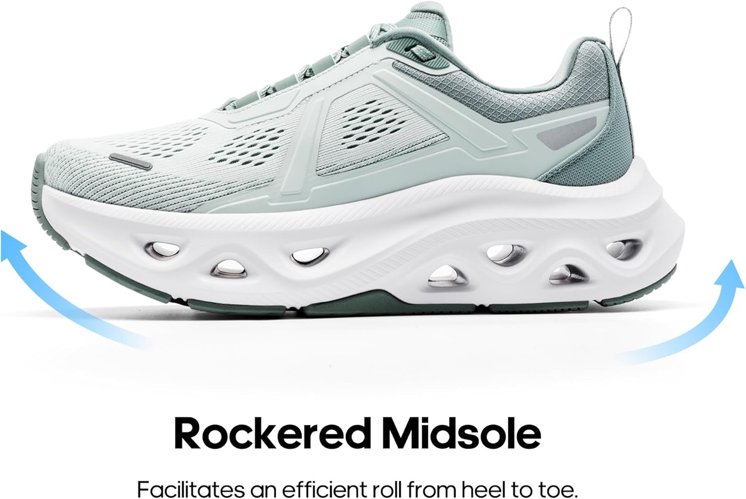 NORTIV 8 Women's Cushioning Walking Shoes Non Slip Breathable Comfortable Workout Running Tennis Jogging Gym Athletic MovePropel Fashion Sneakers - Image 4