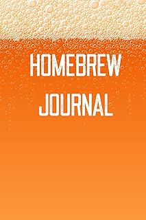 Homebrew Journal: Home Beer Brewing Recipe and Logbook