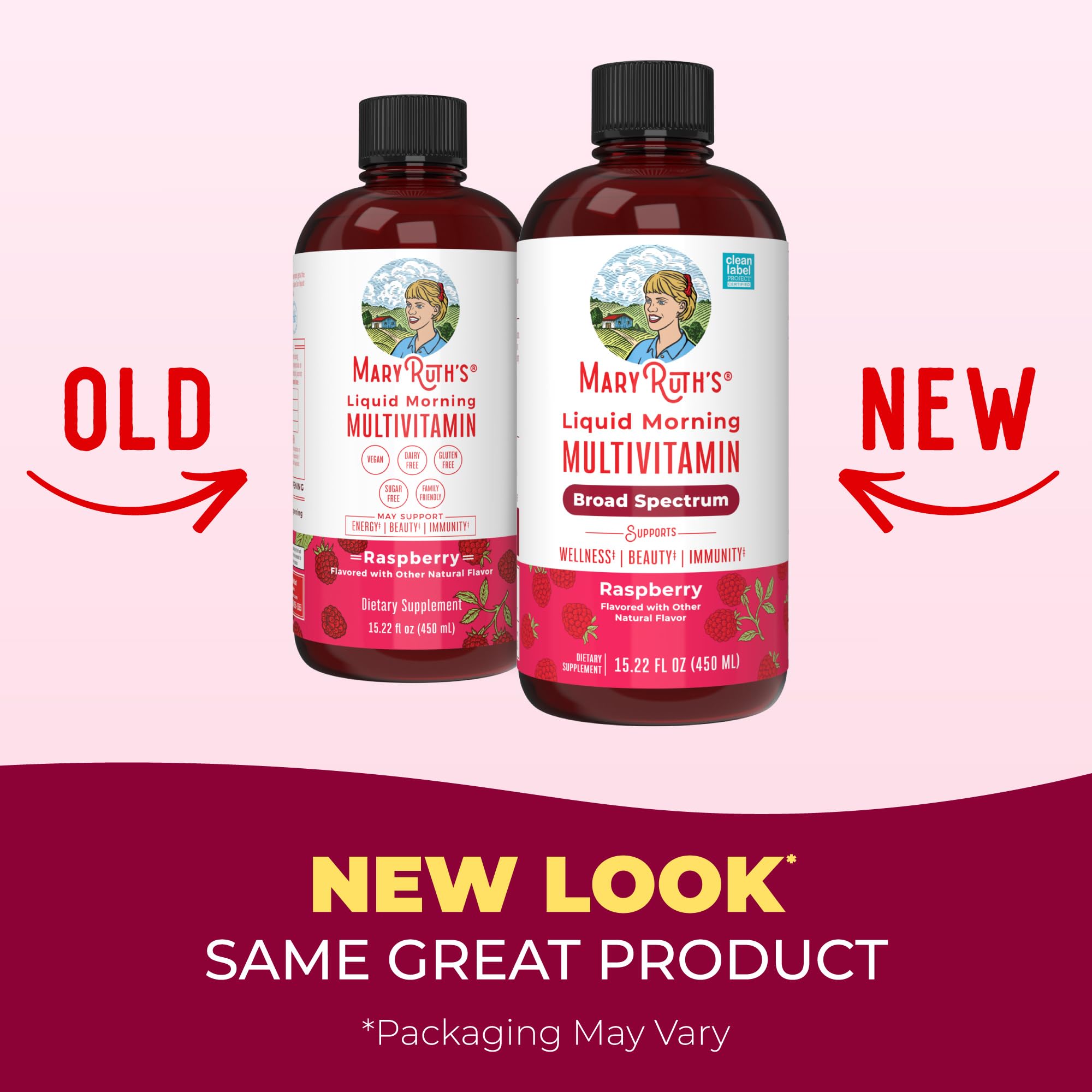 MARYRUTH'S Liquid Morning Multivitamin for Women, Men & Kids, 15 Servings — Amazon image 3