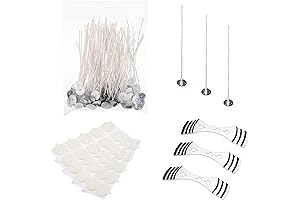 Candle Wick Bundle: Premium Notes Candle Refill Kit