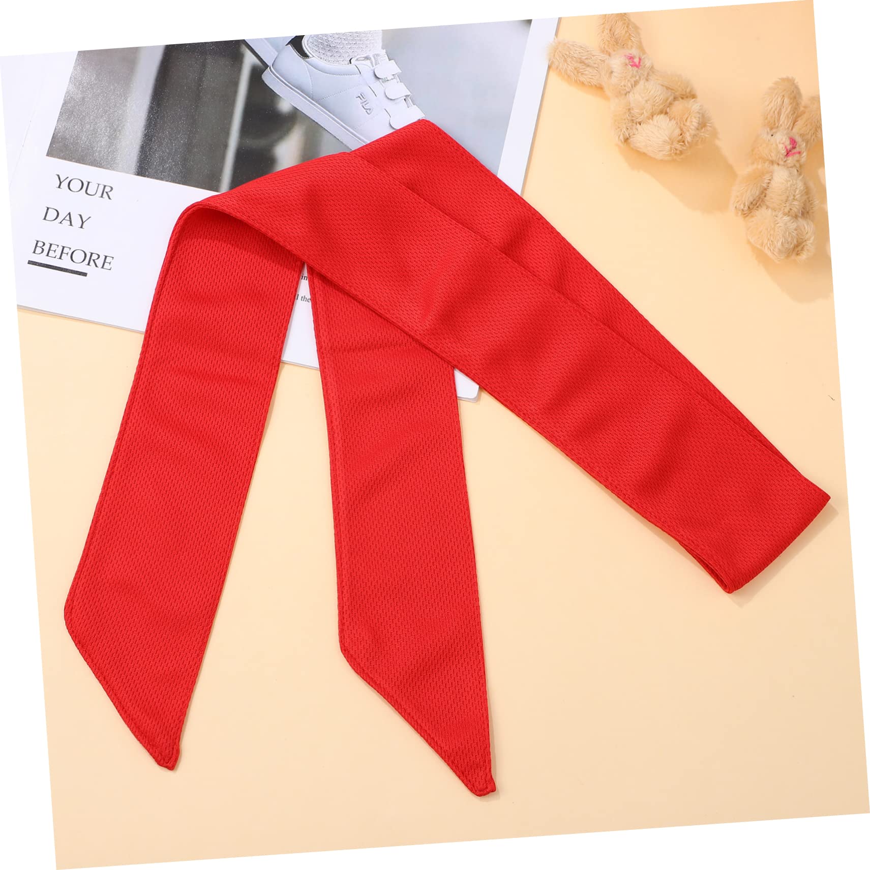 BESPORTBLE 8 Pcs Écharpe Bandeaux De Sueur Bandeaux pour Femmes Attaches De Cheveux pour Femmes Bandanas pour Femmes Bandeaux De Tennis Bandanas De Couleur Unie Cravate Bandeau pour Femmes