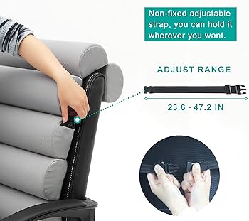 【BOK PLACE】Gugu Lightweight Pocket High Neck Padding Amazon.com: GIVANLEE Lumbar Support Pillow for Office Chair