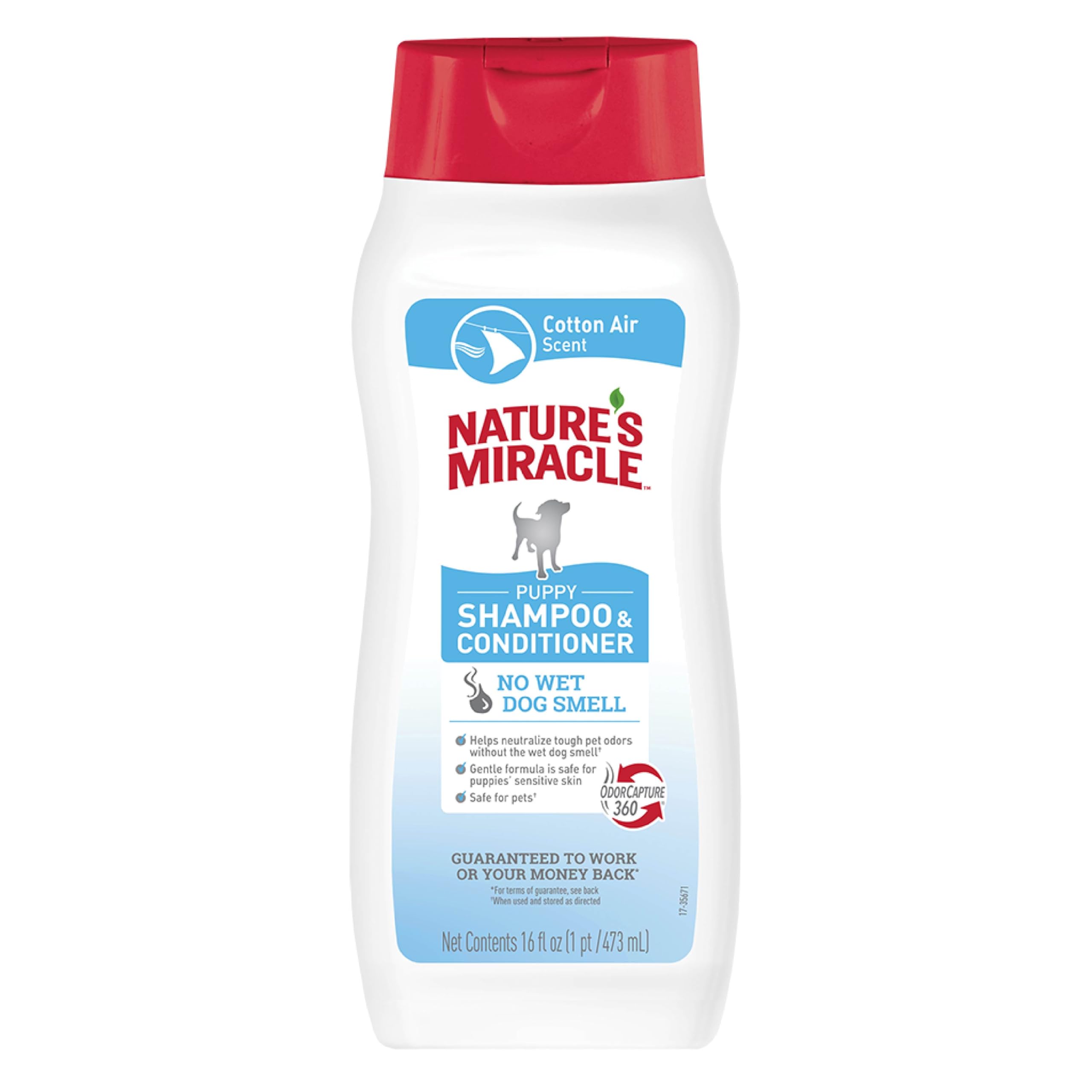 Nature's Miracle Nature’s Miracle Puppy Shampoo & Conditioner, 16 Oz, Cotton Breeze Scent