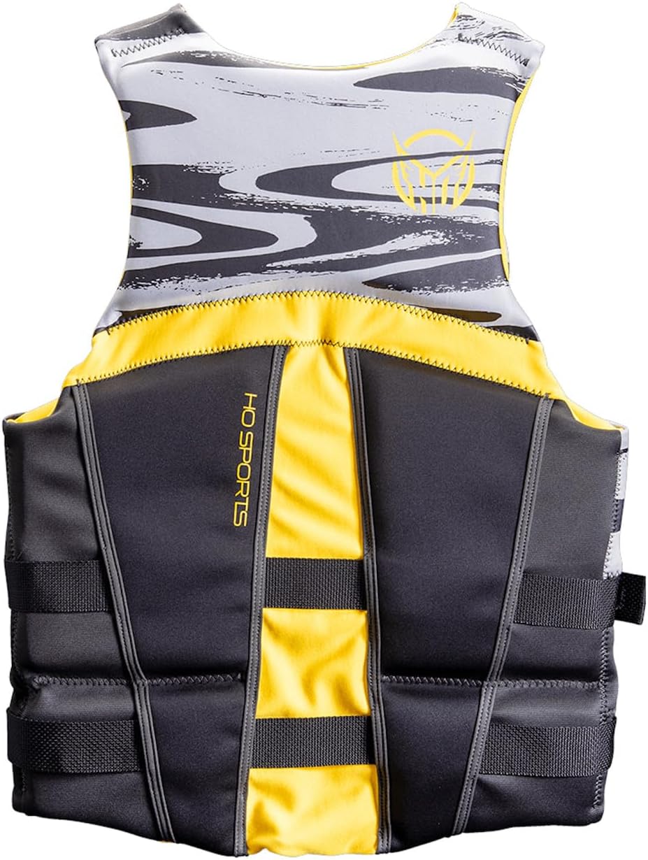HO Mission CGA Mens Wakeboard Vest Sz M, Yellow