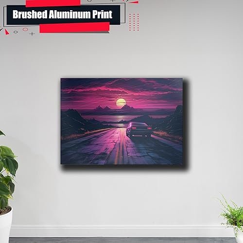 Miniatura 5 de Unique Synthwave Style Retro Art, 80s style art, framed poster print, guest room art, cool living room art, Home Decor, Wall Art