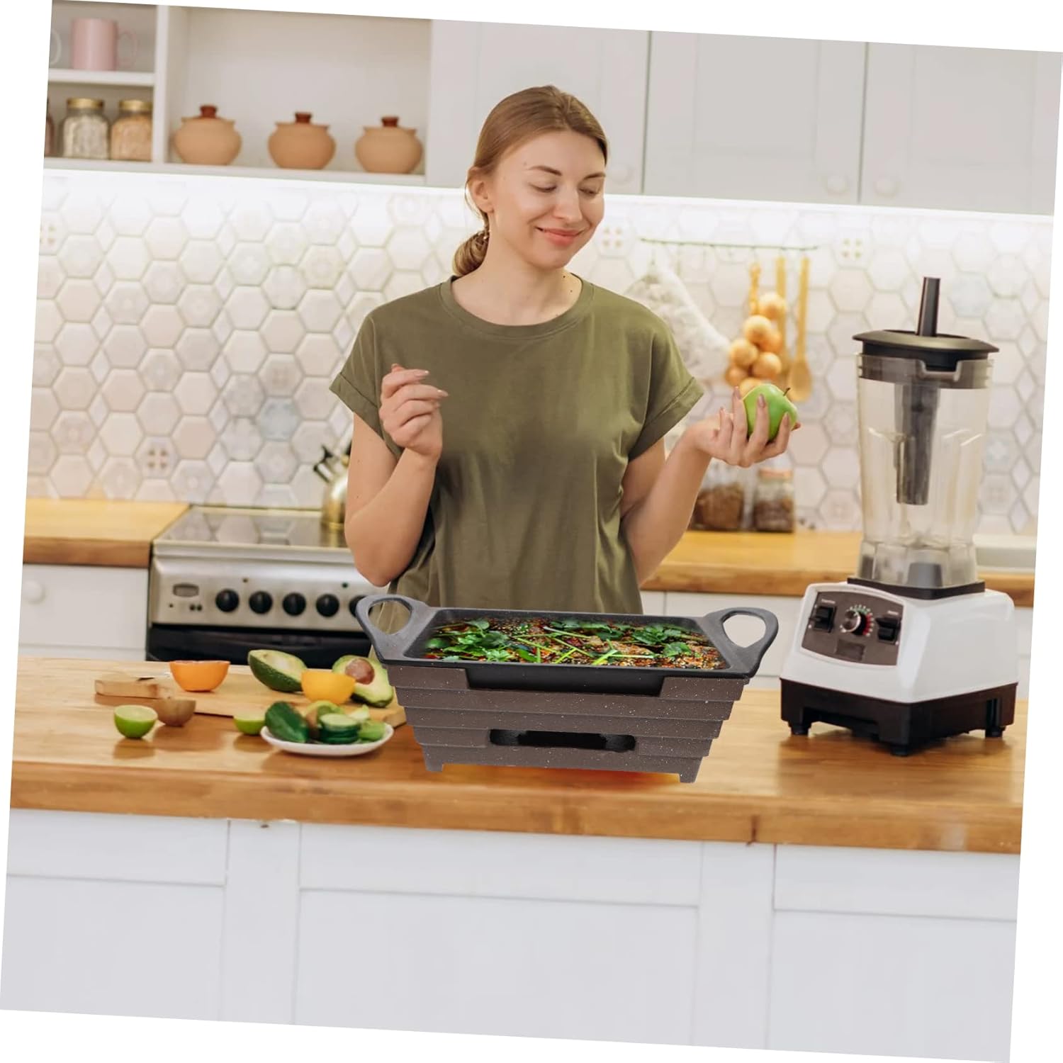 Aluminium Alloy Grilled Fish Stove Portable Bbq Grill for Camping Easy to Clean Safe Design for Outdoor Cooking