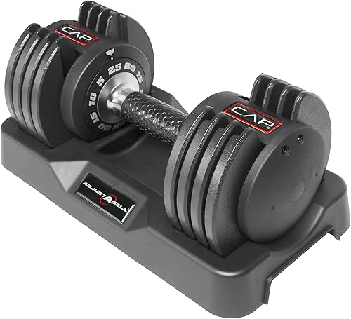 CAP Barbell ADJUSTABELL Dumbbell 12.5lb, 25lb, 55lb Single or Pair