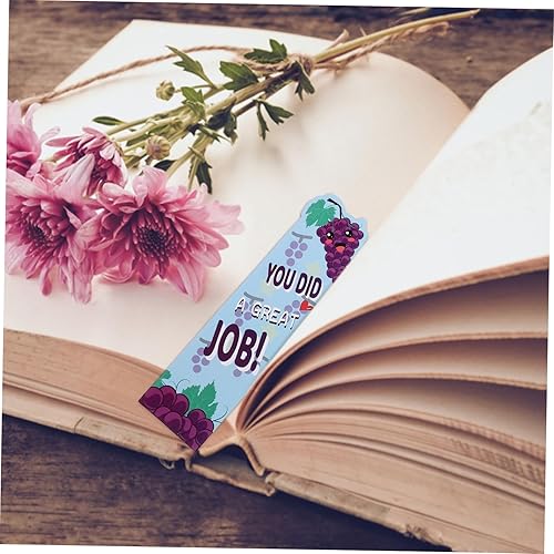 Miniatura 4 de ONDIAN Beautiful 30Pcs Bookmark Cartoon Page Markers Fruits Book Marks Book Marker Book Marks for Teenagers Book Reading Markers Book Page Marker