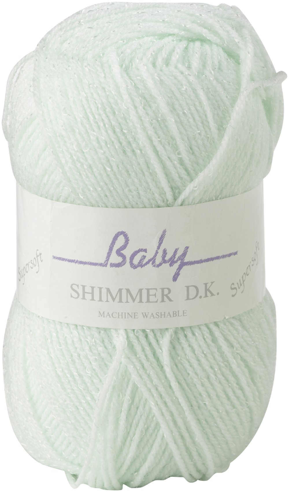 James C. Brett Green James C Brett Baby Shimmer Dk Wool/Yarn - Bs1 Mint