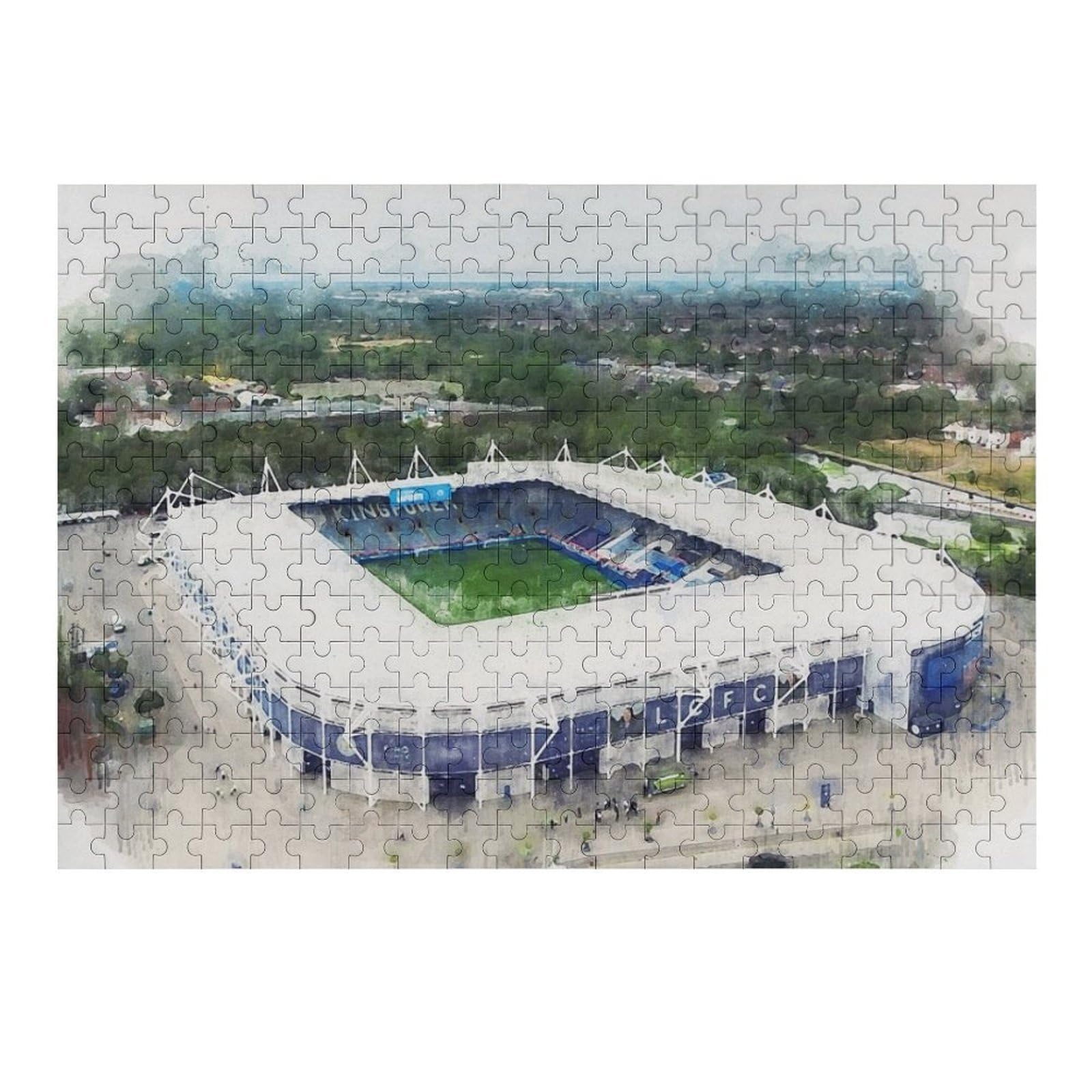 1000pcs(38x26cm) Jigsaw Puzzles King Power Stadium Adult Jigsaw Puzzle Family Games Wall Decoration Unique Birthday And Xmas Gifts 1000pcs(38x26cm)