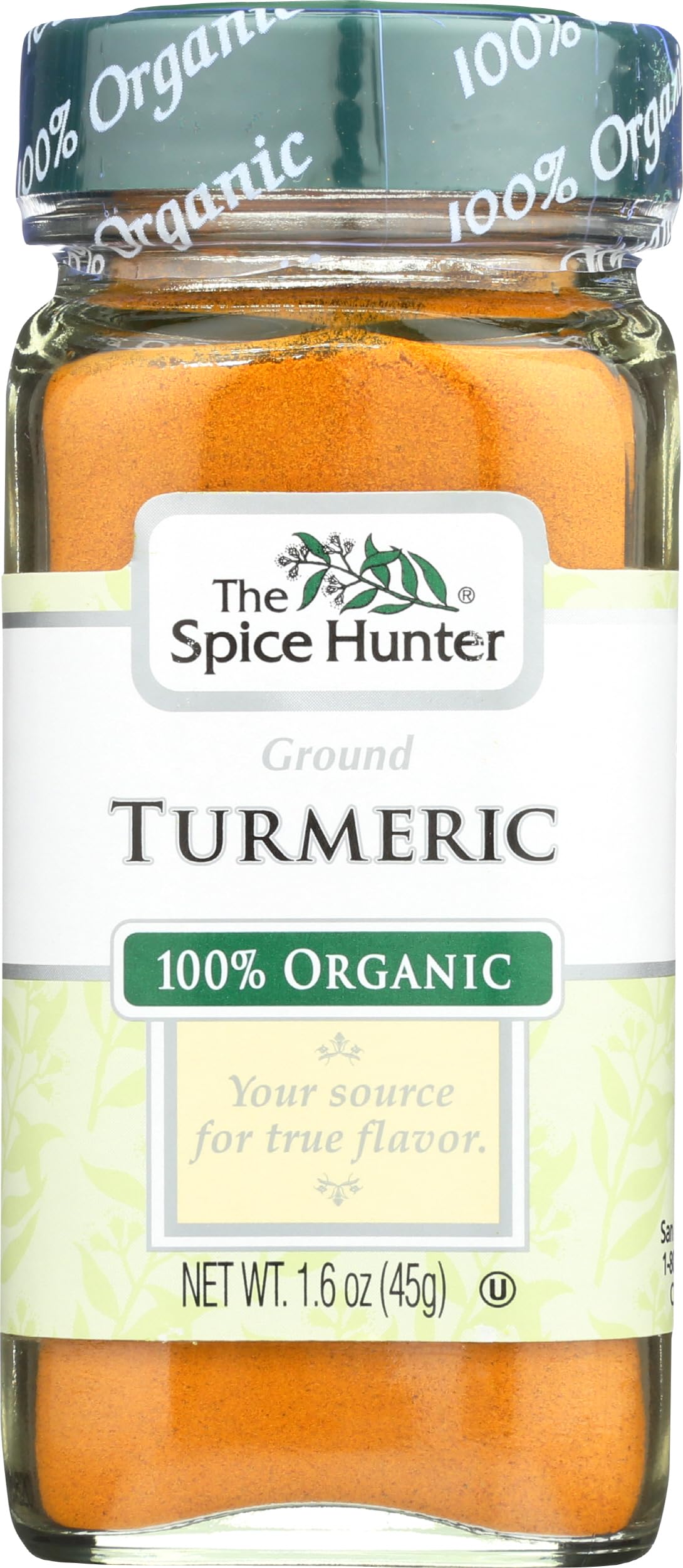 SPICE HUNTER Organic Tumeric Ground, 1.6 OZ