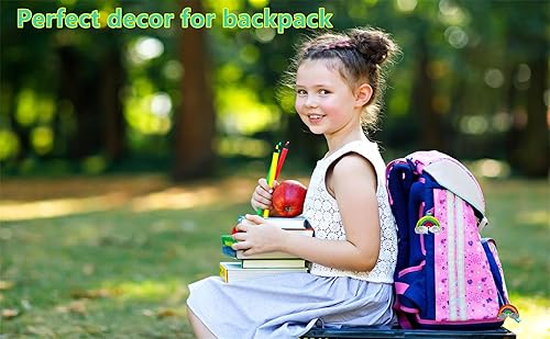 Miniatura 4 de Paquete de 24 juguetes para ansiedad a granel con forma de arco iris para adultos y niños, suministros de fiesta de cumpleaños y premio de burbujas