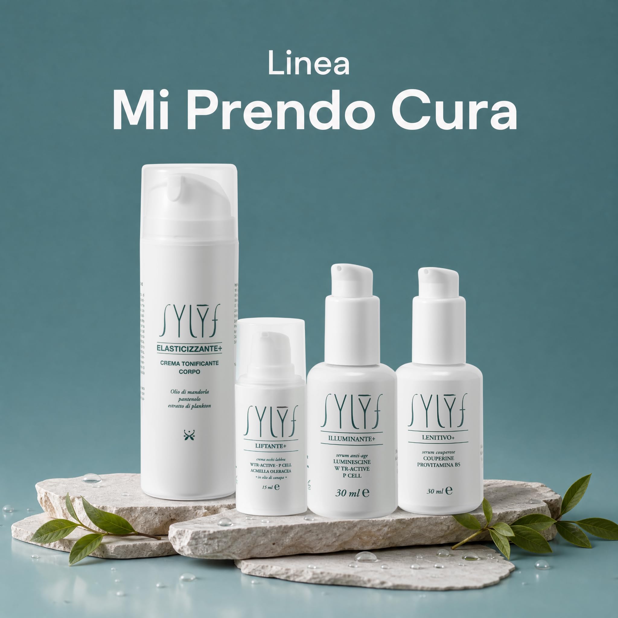 SYLYF Illuminante+ Siero Viso Anti-Age Liftante ed Elasticizzante 30 ml | Formula concentrata | Azione Liftante Elasticizzante | Pelle più tonica | Miscela sinergica di attivi