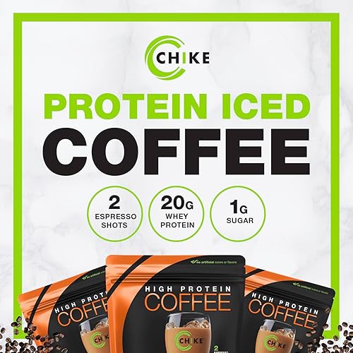 Miniatura 4 de Chike Pumpkin Spice - Café helado alto en proteínas, 0.71 oz de proteína, 2 chupitos de expreso, 0.04 oz de azúcar, apto para dieta keto y sin