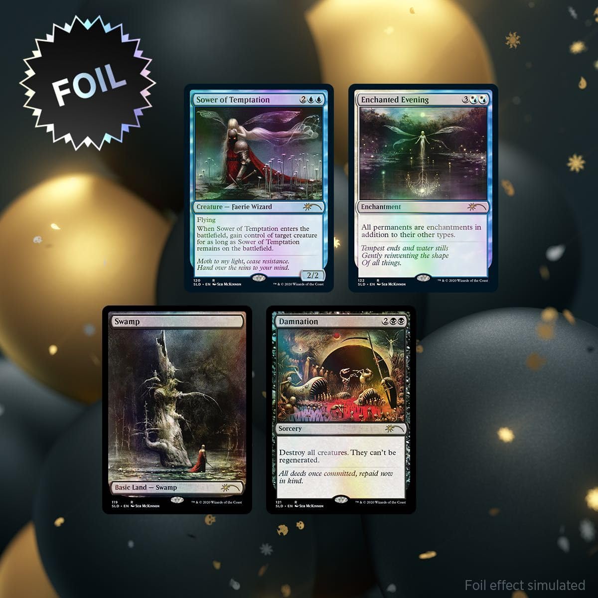 Amazon.co.jp: MTG secret lair Artist Series Seb McKinnon FOIL 