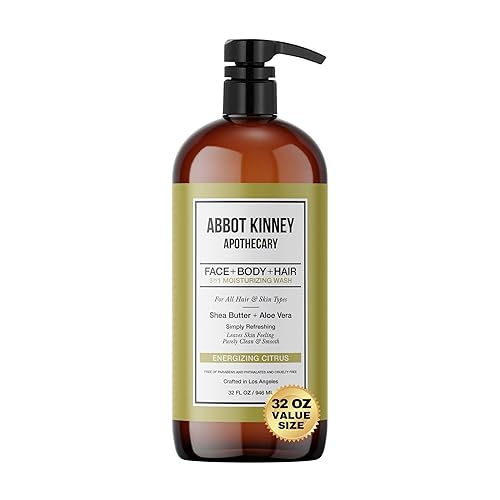 Lavado 3 en 1 para hombre, champú hidratante, acondicionador y gel de baño para hombres, adecuado para todo tipo de piel y cabello, 12 onzas