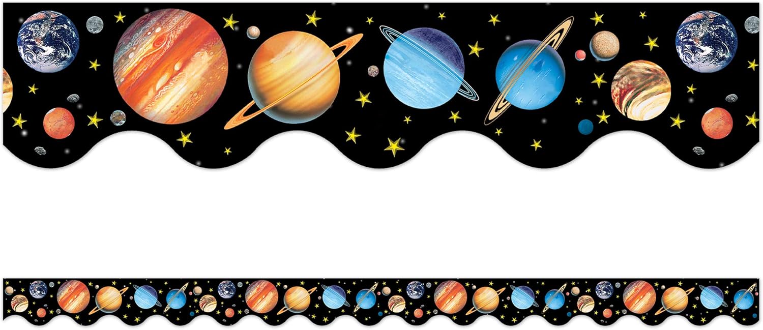 Teacher Created Resources Solar System Border Trim, Multi