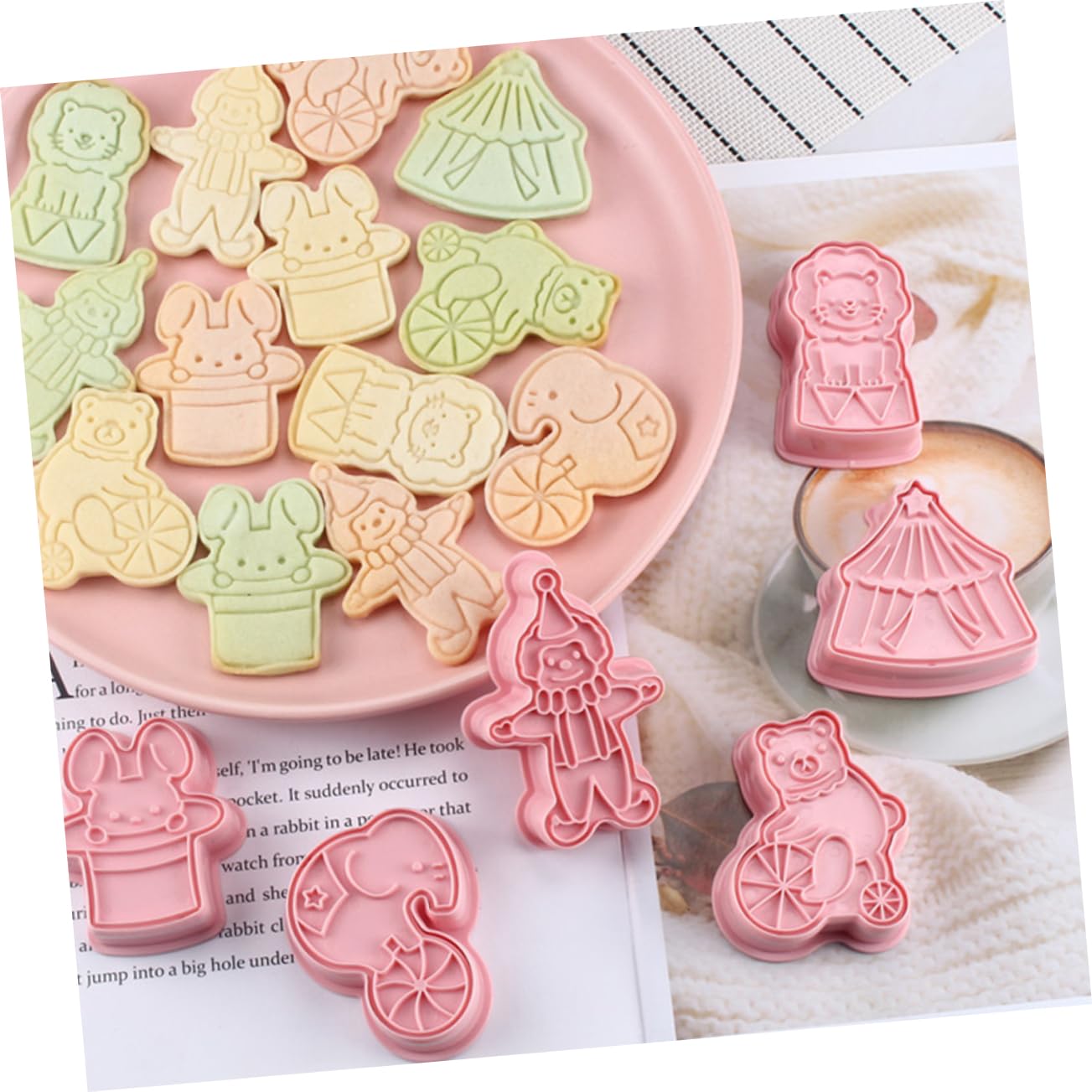 MAGICLULU 30pièces Emporte Thème Moules à Biscuits Pour Décoration De Gâteaux Et Pâtisserie Accessoires De Cuisine Pour Adultes
