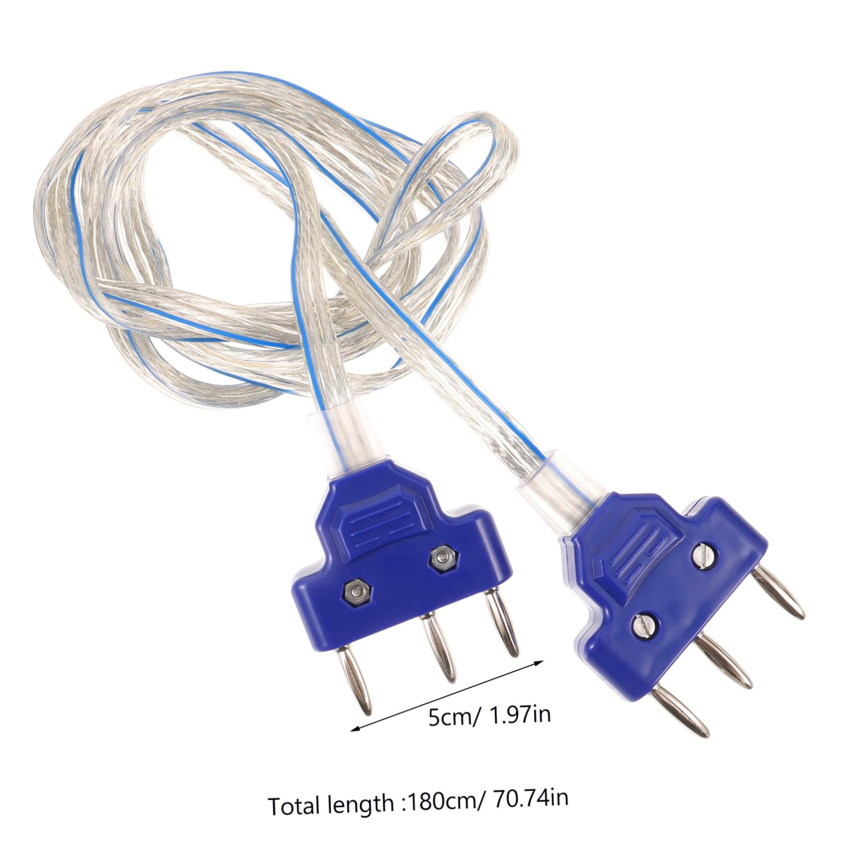 BESPORTBLE Fencing Foil Cord Professional Impact Resistant Cable for Epee and Foil Training Durable Wire for Optimal Conductivity and Control Fencing Equipment Head Design