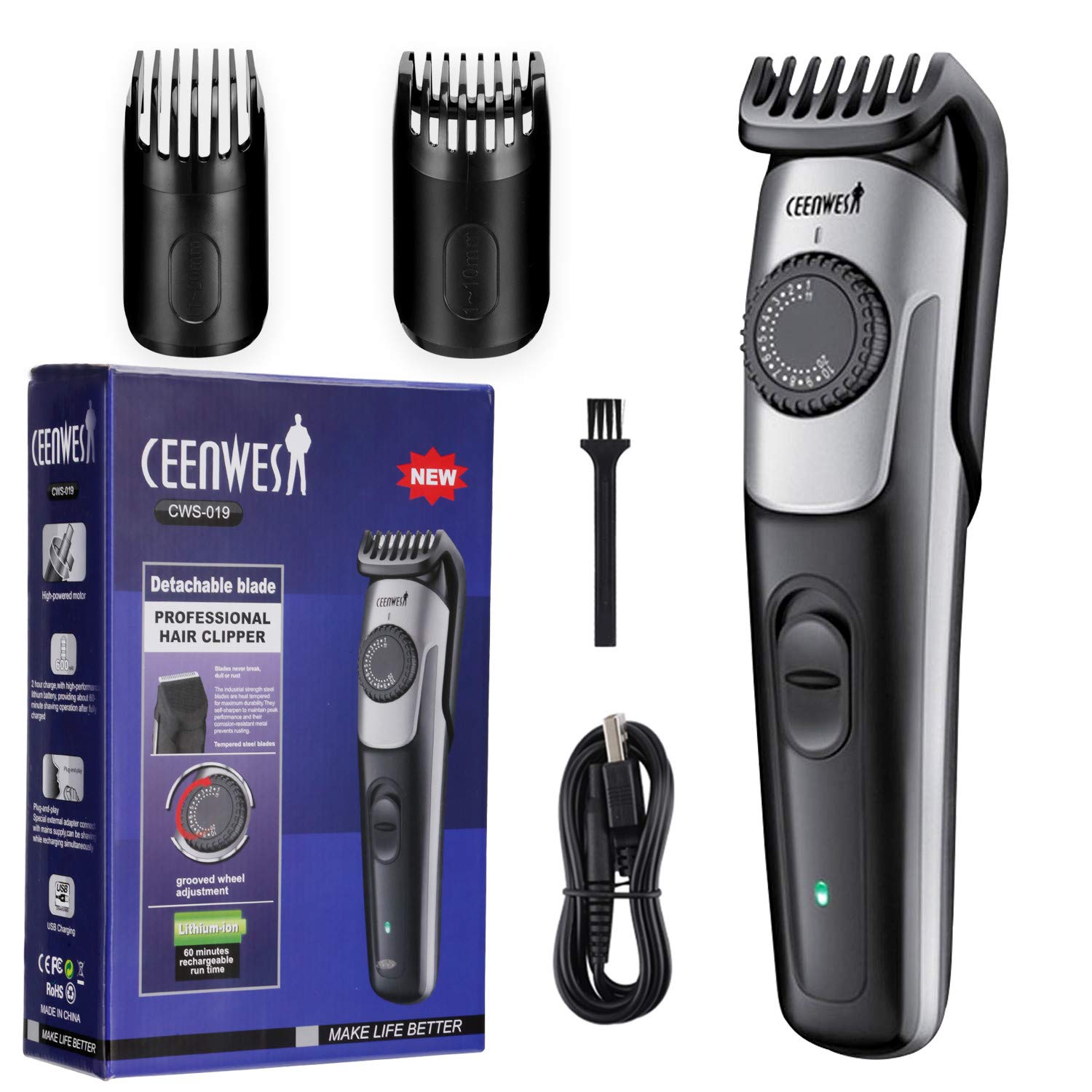 Beard Trimmer And Hair Clipper 38 Length Settings Lifetime Sharp