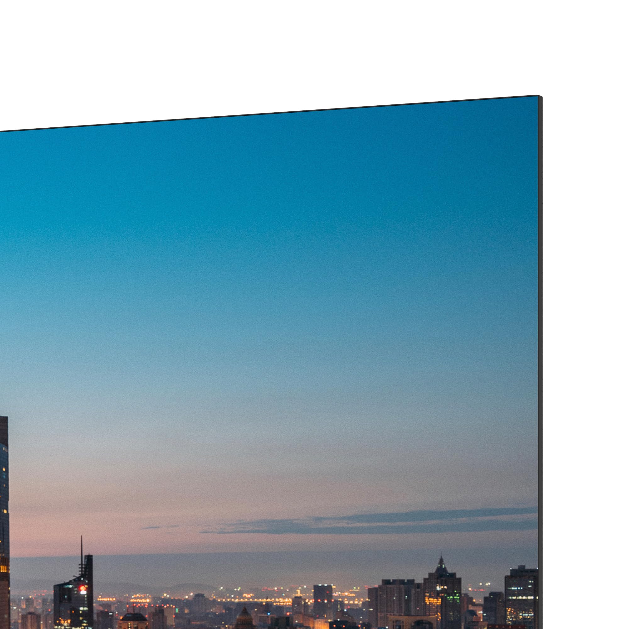TEEVIEW Google Smart TV | QLED 4K UHD | 43”/110cm | Frameless Design | Tripple Tuner DVB-T/T2/S/S2/C | HDMI x3, USB x2, CI+ | Sprachsteuerung & Streaming-Apps | In Eindhoven montiert | TV43QQG-EU