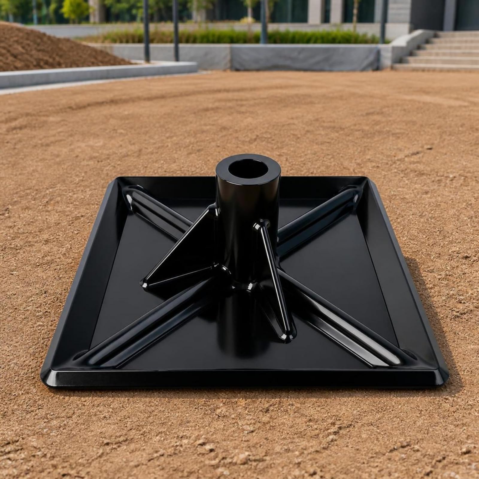 Plaque Oscillante Rechange Amovible, 200x200mm