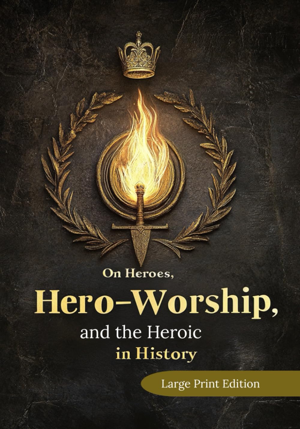 On Heroes, Hero-Worship, and the Heroic in History (Large Print Edition): A profound exploration of leadership, greatness, and the power of personal influence on the course of history