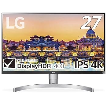 LG 27UK650-W [27型 HDR対応4Kモニター] Amazon.com: LG 27UK650-W 27” Inch UHD (3840 x 2160) IPS