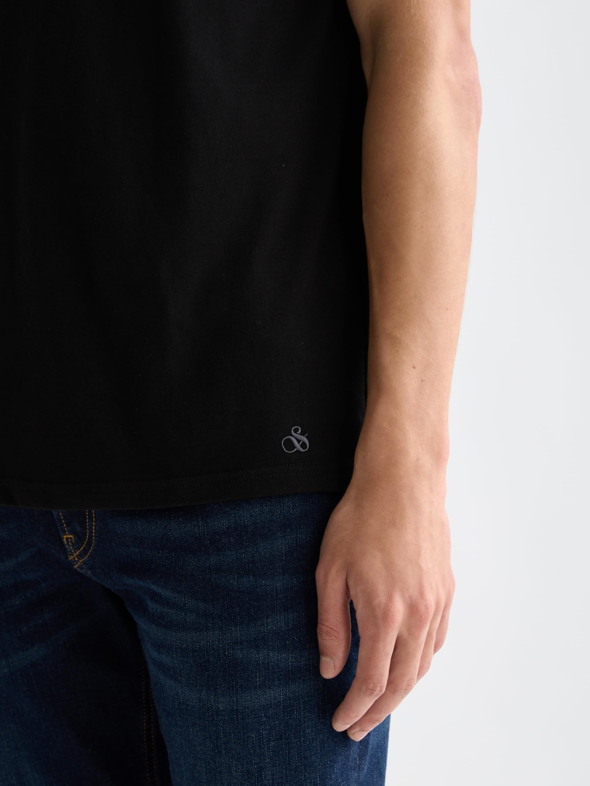 Scotch & Soda Herren Herren Rundhals T-Shirts - 3er Pack T-Shirt