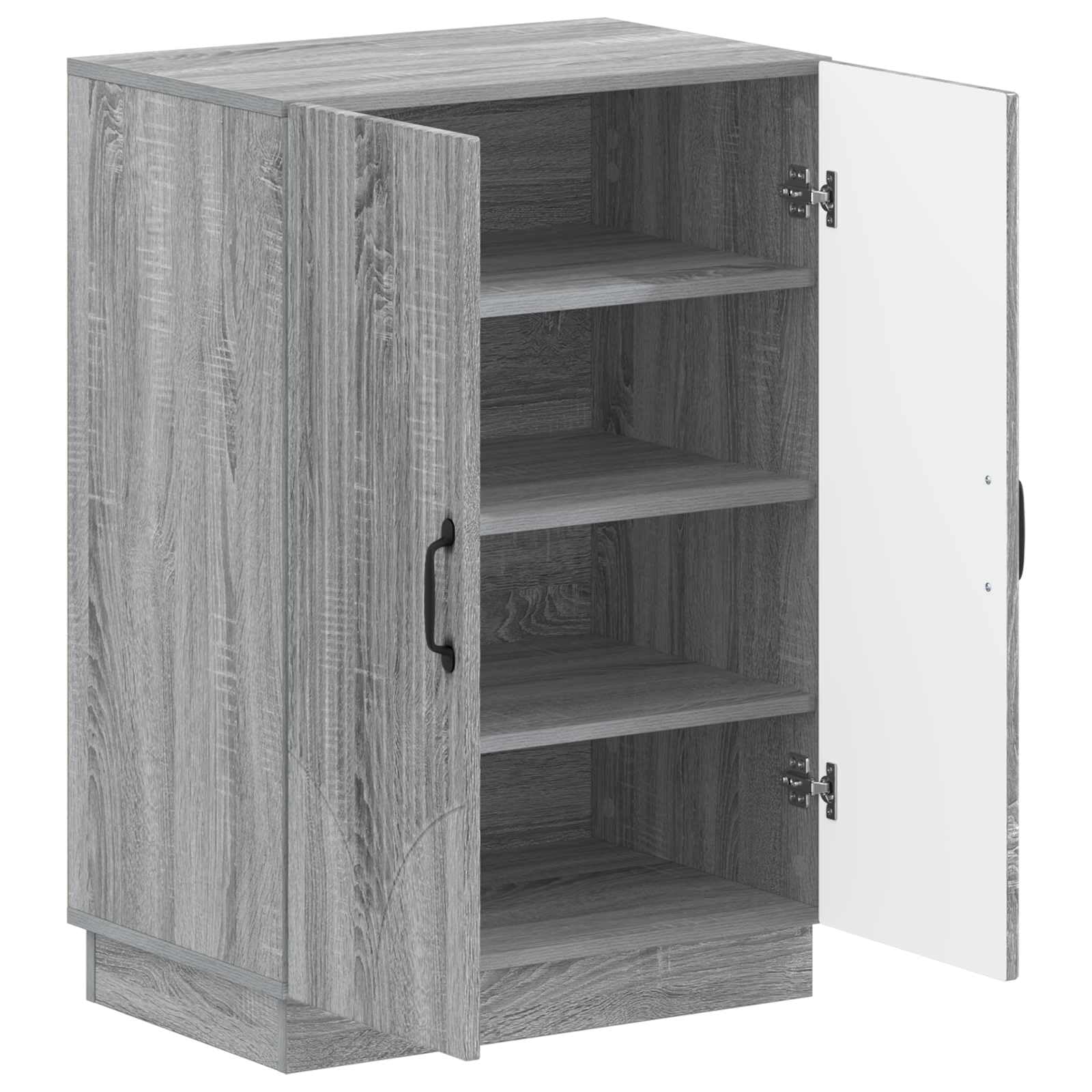 Scarpiera HOORN per corridoio, 59,5 x 39,5 x 87 cm, grigio sonoma