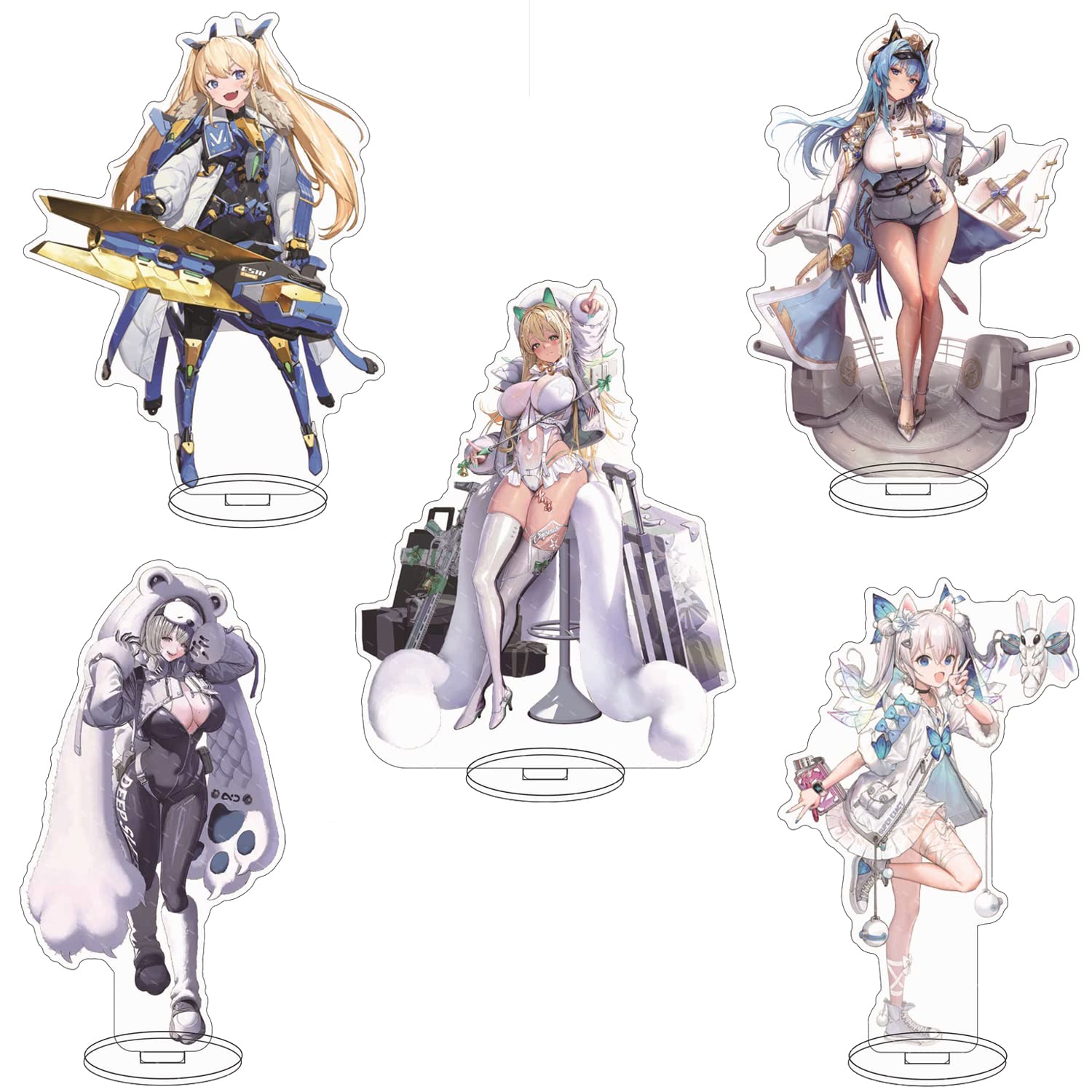 Amazon | アクリルスタンド5個セット 勝利の女神 NIKKE ニケ 周辺